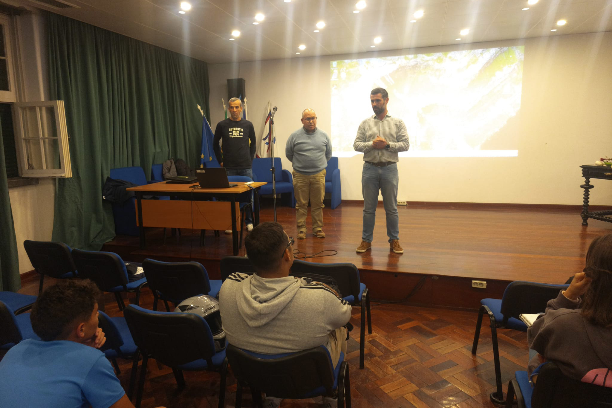 Sessão de Abertura – Curso de Candidatos a Árbitros de Futsal
